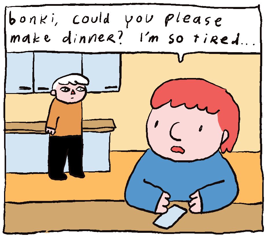 Comic about Boobi & Bonki