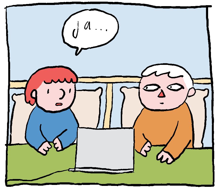 Strip over Boebi & Bonki