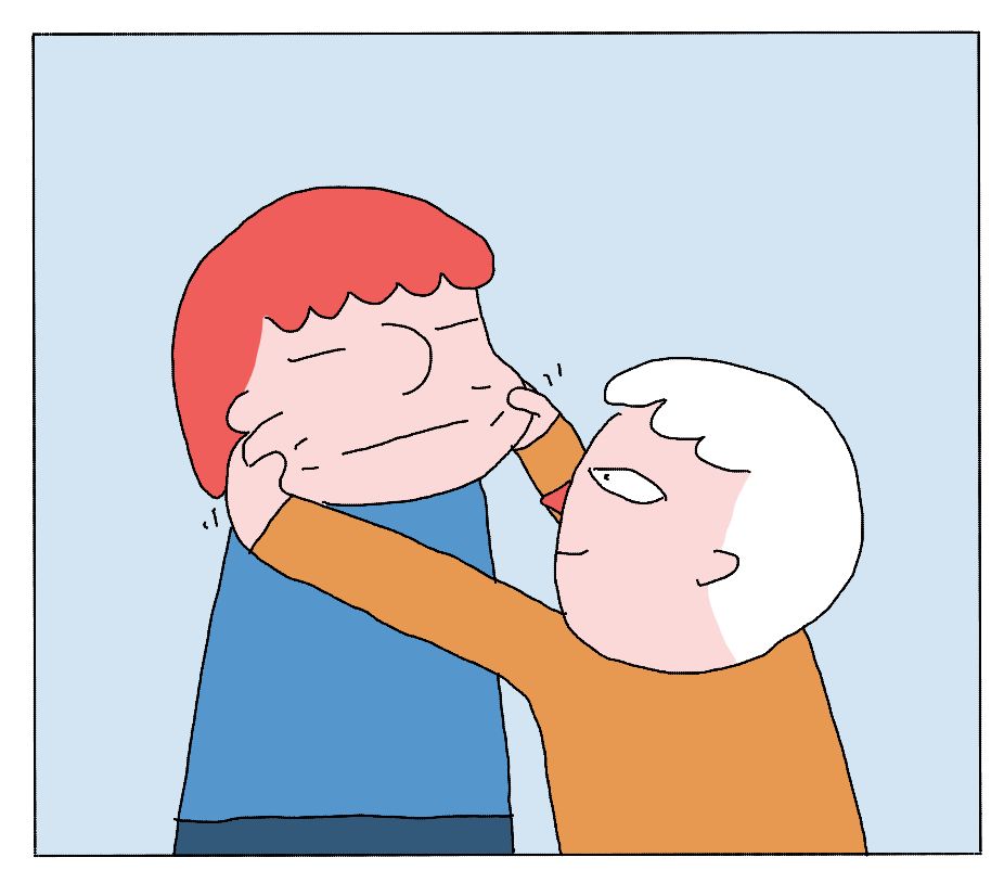 Strip over Boebi & Bonki